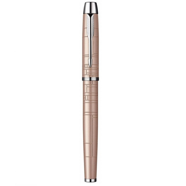 Ручка перьевая Parker I.M. Premium F222, Metallic Pink CT (перо F)
