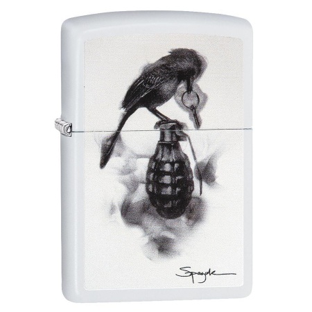 Зажигалка Zippo с покрытием White Matte
