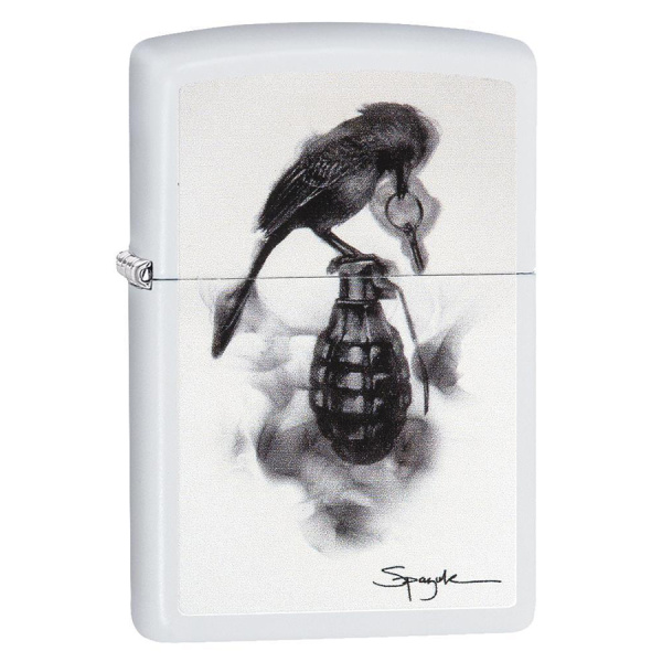 Зажигалка Zippo с покрытием White Matte