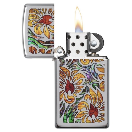 Зажигалка Zippo с покрытием High Polish Chrome