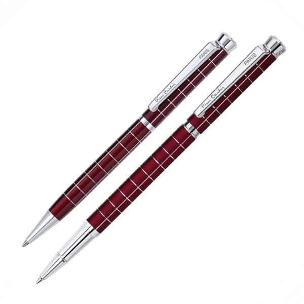Набор подарочный Pierre Cardin Pen&Pen - Red, ручка шариковая + ручка роллер