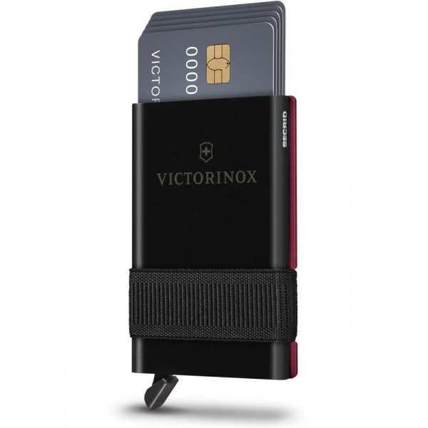 Карта-мультитул с картхолдером Victorinox SMARTCARD Wallet Iconic Red