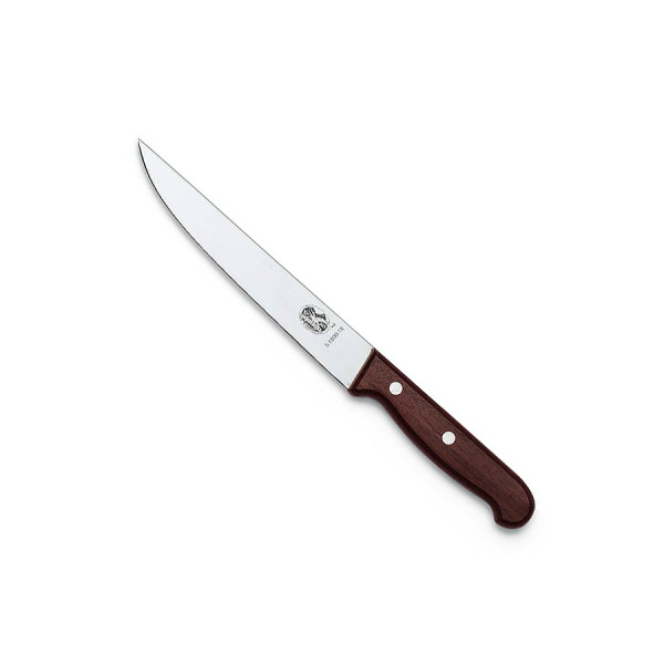 Нож Victorinox разделочный, лезвие 15 см узкое, дерево