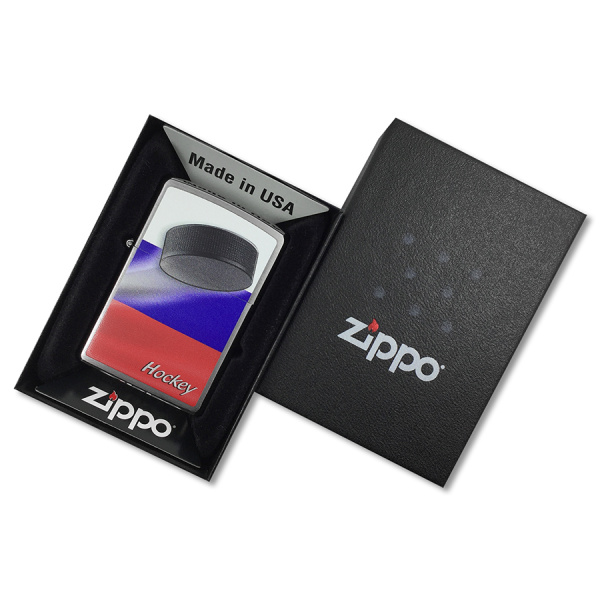 Зажигалка Zippo Российский хоккей