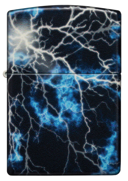 Зажигалка ZIPPO Lightning с покрытием Glow In The Dark Green 48610
