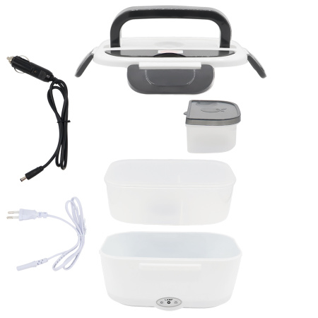 Ланчбокс с подогревом Autobox, серый