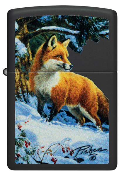 Зажигалка ZIPPO Linda Picken с покрытием Black Matte 48596