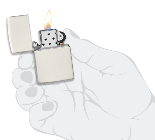 Зажигалка ZIPPO Classic с покрытием Glow In The Dark 49193