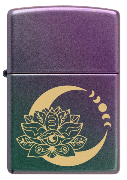 Зажигалка ZIPPO Lotus Moon с покрытием Iridescent 48587
