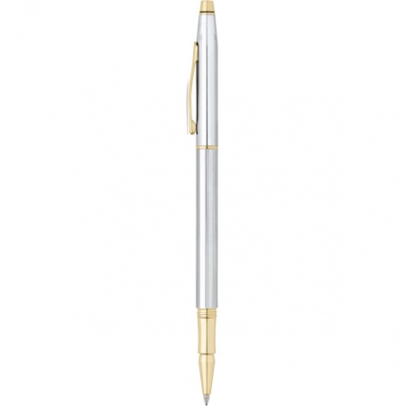 Ручка роллер Cross Classic Century Medalist Chrome 23Ct Gold Plated
