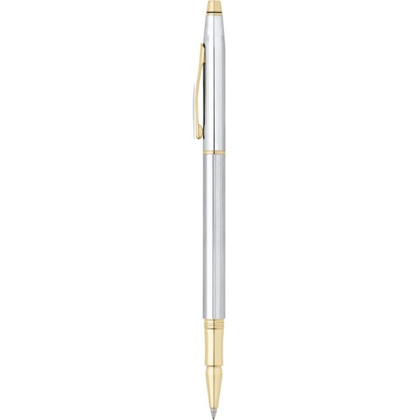 Ручка роллер Cross Classic Century Medalist Chrome 23Ct Gold Plated