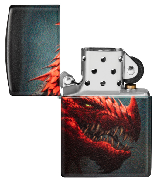 Зажигалка ZIPPO Dragon Design с покрытием 540 Matte 48777