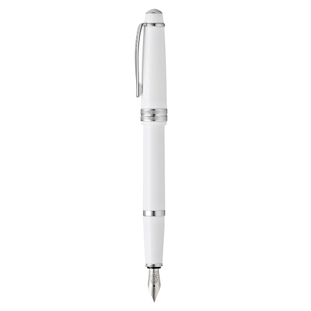 Перьевая ручка Cross Bailey Light - White Chrome