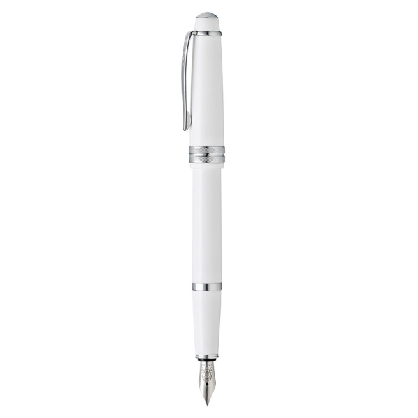 Перьевая ручка Cross Bailey Light - White Chrome