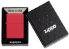 Зажигалка ZIPPO Classic с покрытием Red Matte 233ZL