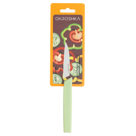Нож для овощей OKROSHKA САЛАТ OK225P-GN-VG