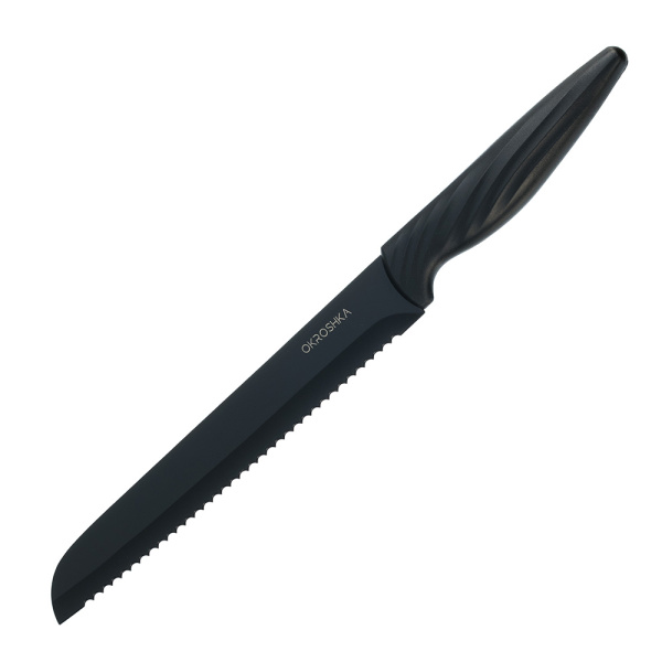 Нож хлебный OKROSHKA КРУТОН OK912P-B-BR