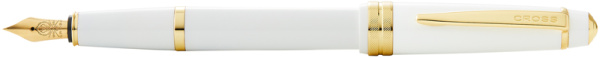 Перьевая ручка Cross Bailey Light Polished White Resin and Gold Tone AT0746-10FF