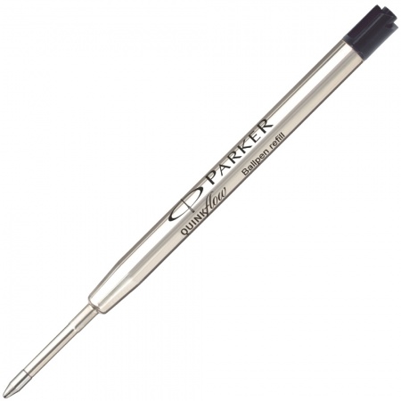 Стержень для шариковой ручки Parker QuinkFlow Z08: M, черный, 2шт