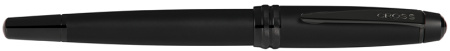 Ручка-роллер Cross Bailey Matte Black Lacquer. Цвет - черный.