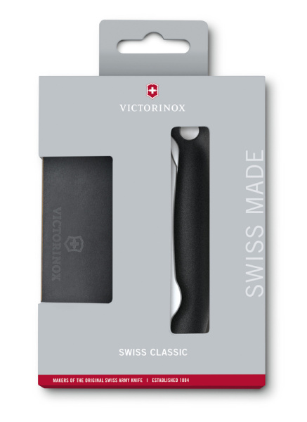 Набор VICTORINOX Swiss Classic: складной нож для овощей и разделочная доска 6.7191.F3