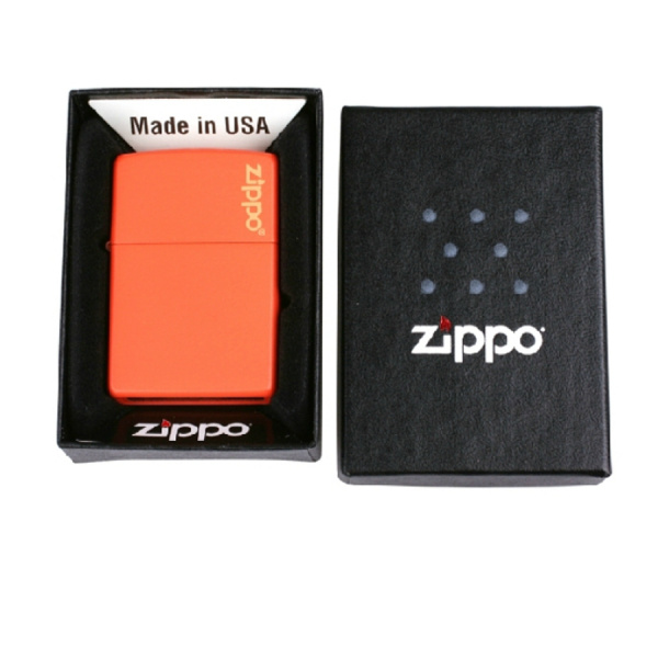 Зажигалка Zippo Orange Matte