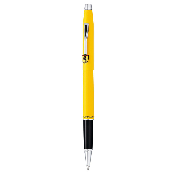 Ручка-роллер Cross Selectip Classic Century - Ferrari Matte Modena Yellow Lacquer/Chrome