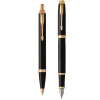 Подарочный набор Parker: Ручка перьевая + ручка шариковая Parker IM Core - Black GT
