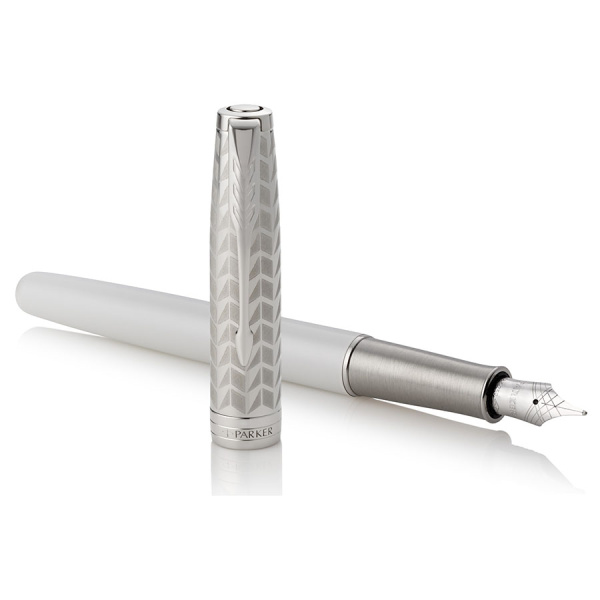 Ручка перьевая Parker Sonnet Metal & Pearl Lacquer CT