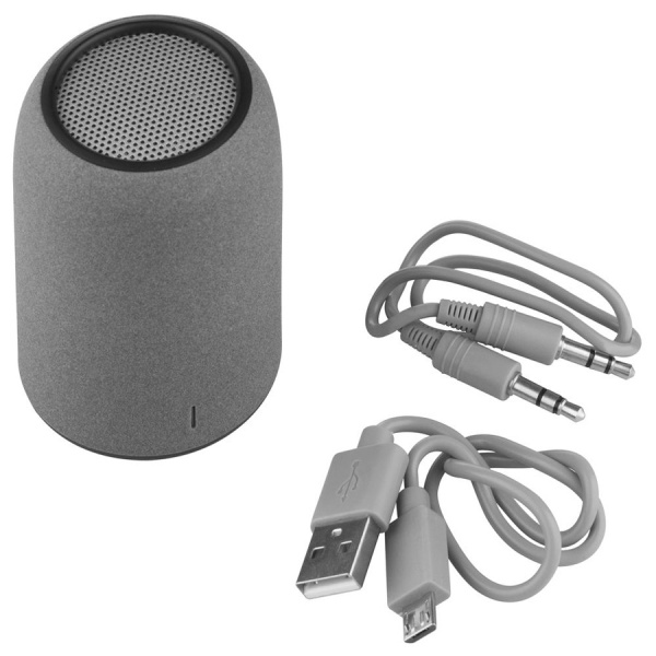 Беспроводная Bluetooth колонка Uniscend Grinder, серая