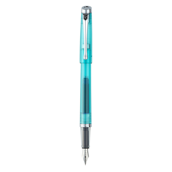 Перьевая ручка Pierre Cardin I-share - Turquoise/Transparent