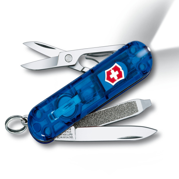 Нож-брелок Victorinox SwissLite SAPPHIRE