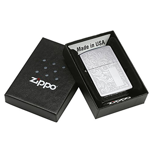 Зажигалка Zippo Venetian Chrome