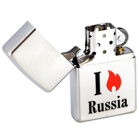 Зажигалка Zippo Flame Russia