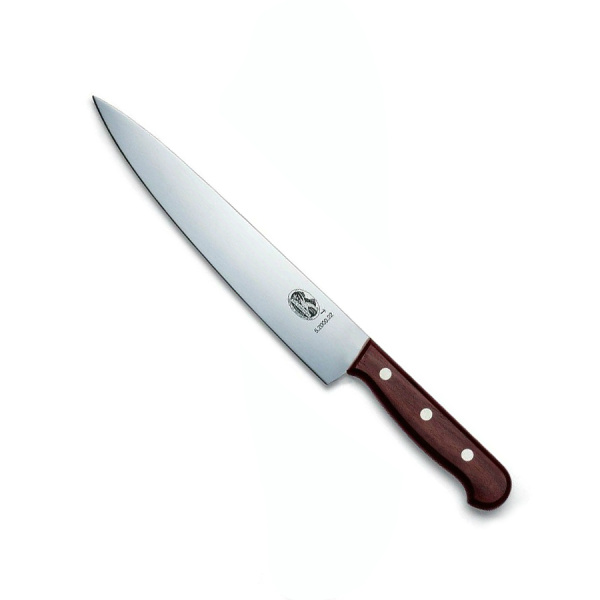 Нож Victorinox разделочный, лезвие 22 см, дерево