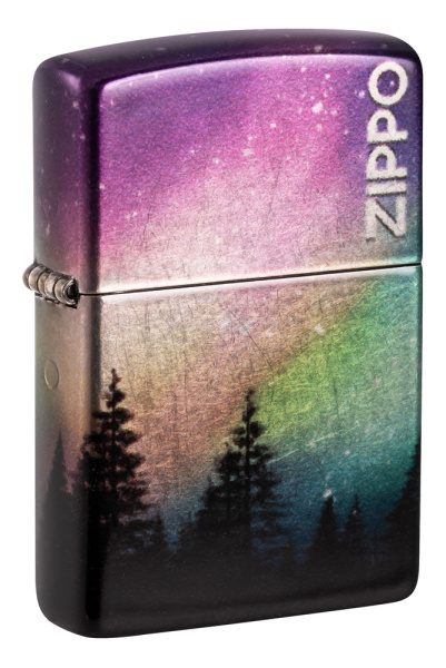 Зажигалка ZIPPO Colorful Sky с покрытием 540 Tumbled Chrome 48771