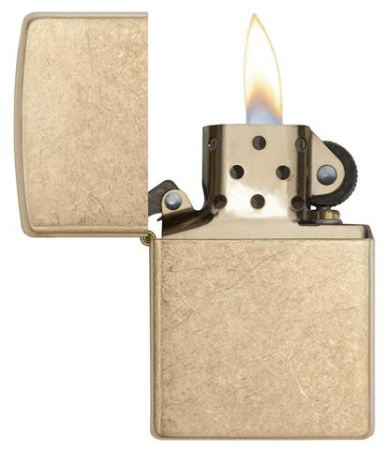Зажигалка ZIPPO Armor™с покрытием Tumbled Brass 28496
