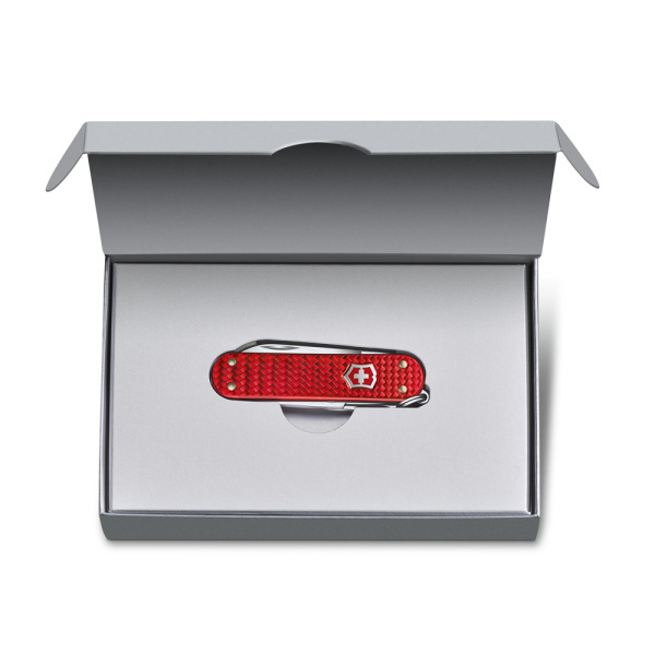 Нож-брелок Classic SD Precious Alox Iconic Red VICTORINOX