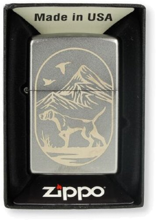 Зажигалка Zippo 205 Hunting Dog Design