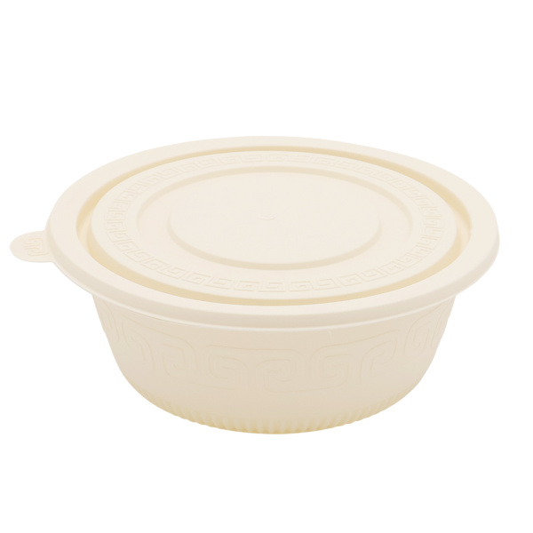 Набор контейнеров (супница) из кукурузного крахмала,  600 мл (50 шт)