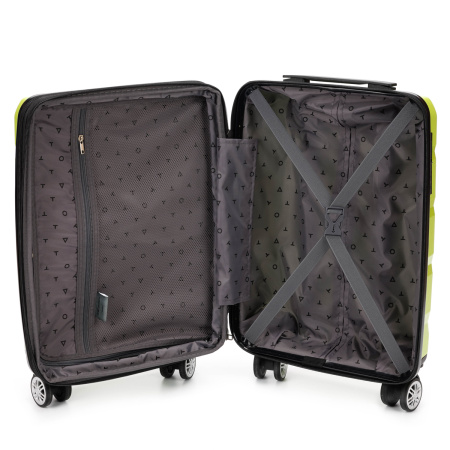 Чемодан TORBER В Отпуск T1902S-Green