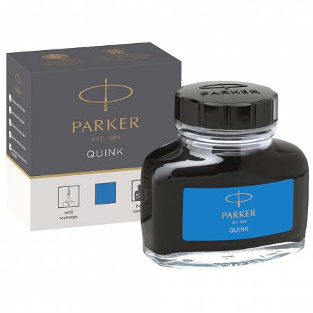 Чернила Parker: синие, флакон