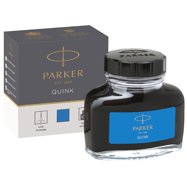 Чернила Parker: синие, флакон