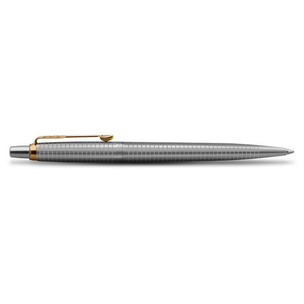 Ручка шариковая Parker "Jotter 70th Stainless Steel GT" синяя