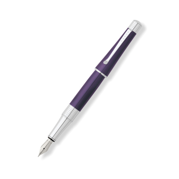 Ручка перьевая Cross Beverly Purple/Chrome