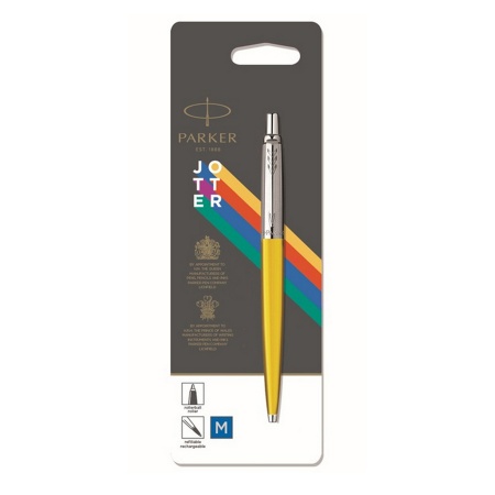 Ручка шариковая Parker Jotter Color - Yellow, M
