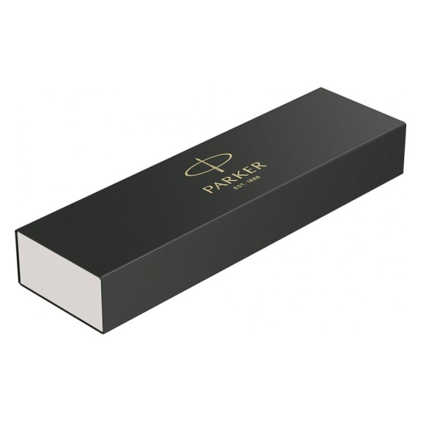 Ручка перьевая Parker "Jotter Originals Black Chrome CT" синяя