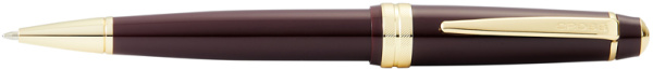 Шариковая ручка Cross Bailey Light Polished Burgundy Resin and Gold Tone