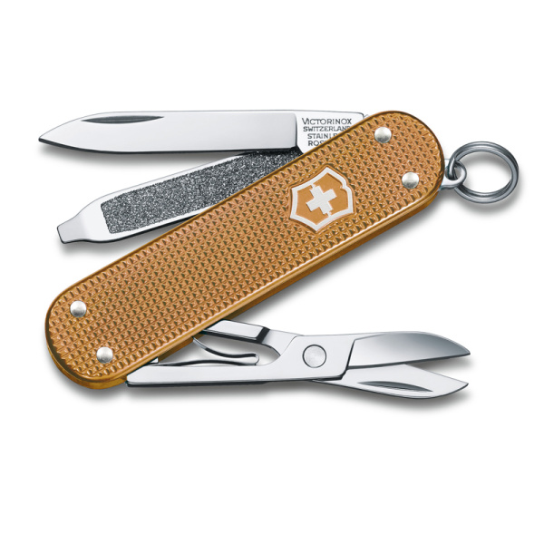 Нож-брелок VICTORINOX Classic SD Alox Colors "Wet Sand" 0.6221.255G