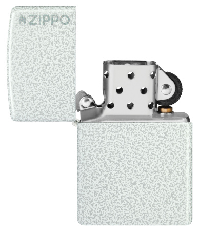 Зажигалка ZIPPO Logo с покрытием Glacier 46020ZL